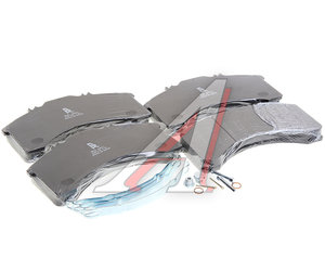 Изображение 1, AS606111A0 Колодки тормозные IVECO дисковые (241x125x25) (4шт.) ASK