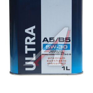 Изображение 2, 4637592 Масло моторное ULTRA A5/B5 5W30 синт.1л MICHI