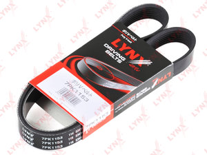 Изображение 1, 7PK1153 Ремень приводной поликлиновой 7PK1153 LYNX