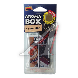 Изображение 1, B-18 Ароматизатор подвесной картон высококапиллярный (for nem) Aroma Box FOUETTE