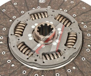 Изображение 4, 343020410 Диск сцепления DAF F95, 75CF, 85CF, 95XF (430TZFA 2''-10N) LUK