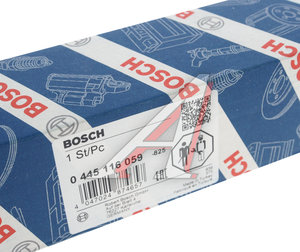 Изображение 4, 0445116059 Форсунка FIAT Ducato (02-) IVECO Daily (02-) топливная (дизель) BOSCH