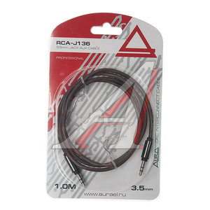 Изображение 1, RCA-J136 Кабель jack 3.5 1м AURA