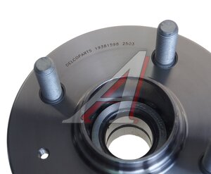 Изображение 3, 19381598 Ступица HYUNDAI Accent (00-10) задняя с подшипником DELCOPARTS