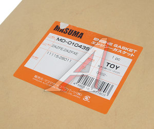 Изображение 4, MD-01043S Прокладка головки блока TOYOTA Camry (01-06) (2.4) MASUMA