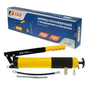 Изображение 1, LG-14536 Шприц плунжерный с воздушным клапаном LIGE