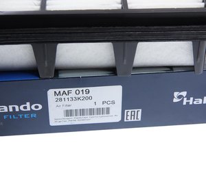 Изображение 4, MAF019 Фильтр воздушный HYUNDAI Sonata NF (3.3) MANDO