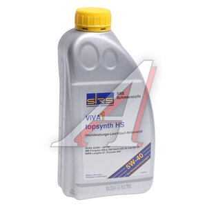 Изображение 1, 4033885002360 Масло моторное VIVA 1 TOPSYNTH HS 5W40 синт.1л SRS