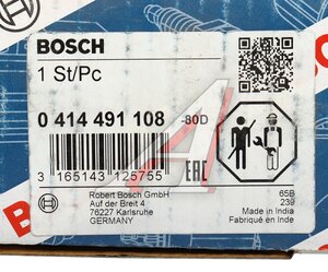 Изображение 4, 0414491108 Насос топливный ТНВД BOSCH