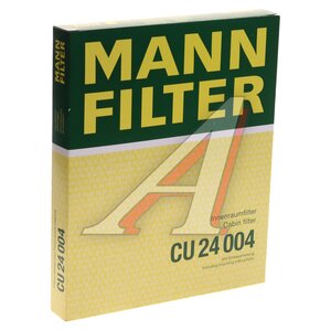 Изображение 5, CU24004 Фильтр воздушный салона HYUNDAI Tucson (04-), ix35 (10-) MANN
