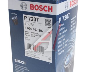 Изображение 4, F026407207 Фильтр масляный JEEP Grand Cherokee (11-) BOSCH