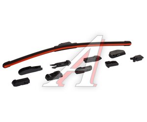 Изображение 1, A85782S Щетка стеклоочистителя 500мм беcкаркасная (10 адаптеров) Multi-Fit AVS