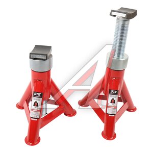Изображение 2, GTE-TH512004 Стойка ремонтная 12т h=343-513мм 2шт винтовая GTE