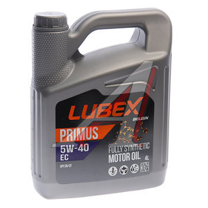 Изображение 1, L034-1312-0404 Масло моторное PRIMUS EC 5W40 синт.4л LUBEX