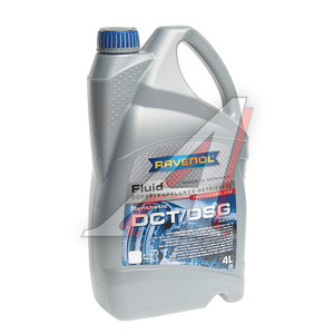 Изображение 1, 4014835718999 Масло трансмиссионное DCT/DSG Getriebe Fluid 4л RAVENOL