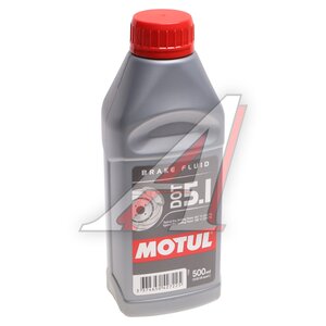 Изображение 1, 113460 Жидкость тормозная DOT-5.1 0.5л MOTUL