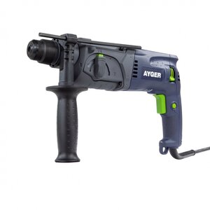 Изображение 3, AH1050 Перфоратор 1050Вт 2.6Дж (кейс, набор буров) AYGER