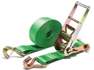 Изображение 1, PYT75208 Стяжка крепления груза 20т 8м-75мм с храповиком Python РОМЕК