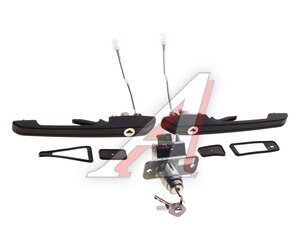 Изображение 1, 2109-6100040-10 Ручки двери и замок багажника ВАЗ-2109 комплект ГРАНД РИАЛ