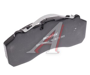 Изображение 1, DZ9100440045-MX Колодки тормозные SHACMAN SHAANXI X6000 передние (1шт.) MOVELEX