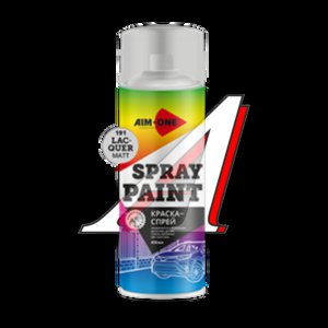 Изображение 1, SP-ML191 Лак матовый аэрозоль 450мл Spray Paint Lacquer Matt AIM-ONE