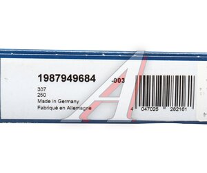 Изображение 6, 1987949684 Ремень ГРМ VW Golf (13-), Polo (15-) SKODA Octavia (13-) (1.2/1.4/1.6) (163х20) BOSCH