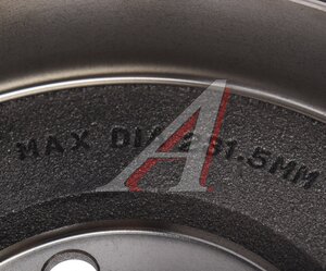 Изображение 5, 0986477152 Барабан тормозной SKODA Octavia BOSCH