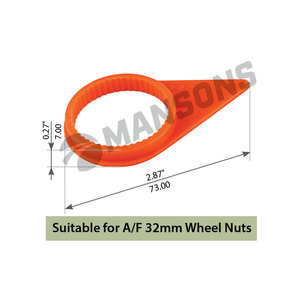 Изображение 1, 120.850 Индикатор затяжки гайки колесной (красный,  SW32) MANSONS