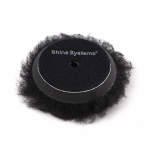 Изображение 2, SS540 Круг полировочный 75мм шерсть черный Black Wool Pad SHINE SYSTEMS