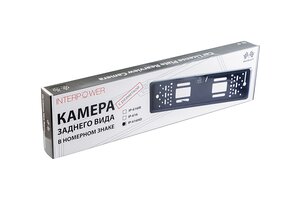 Изображение 9, IP-616HD Камера заднего вида автомобильная в рамке знака номерного INTERPOWER