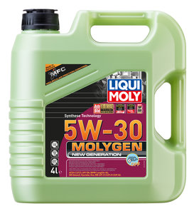 Изображение 2, 21225 Масло дизельное MOLYGEN DPF 5W30 синт.4л LIQUI MOLY