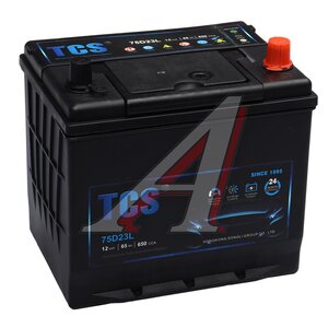 Изображение 1, 6СТ65(0) TCS75D23L Аккумулятор TCS 65А/ч обратная полярность