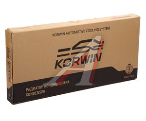 Изображение 4, KWLL0007 Радиатор кондиционера FORD Focus 3 (11-) KORWIN