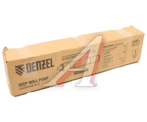 Изображение 5, 97250 Насос скважинный 500Вт 26л/мин. глубина погружения 80м подача 75м DENZEL