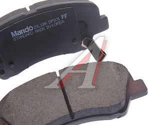 Изображение 2, MPH46NS Колодки тормозные HYUNDAI Solaris (11-) KIA Rio (11-) передние (4шт.) MANDO