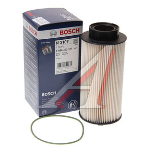 Изображение 2, F026402107 Фильтр топливный SCANIA 164 дв.DC16.01/02/03/05 BOSCH
