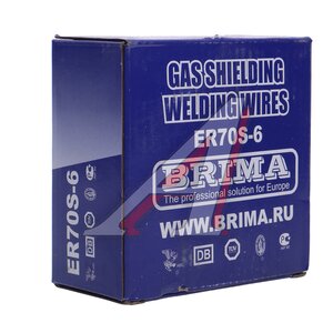 Изображение 4, ER-70S-6 Проволока сварочная d=0.6мм 1.0кг BRIMA