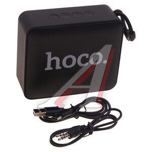 Изображение 1, BS51 black Колонка беспроводная bluetooth HOCO