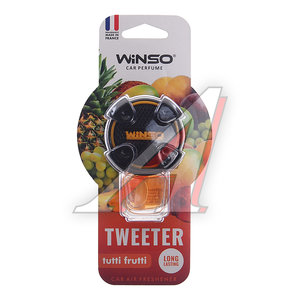 Изображение 1, 56956 Ароматизатор на дефлектор жидкостной (tutti frutti) 8мл Tweeter WINSO