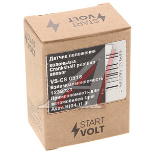 Изображение 3, VSCS0518 Датчик положения коленвала OPEL Astra G (01-05) STARTVOLT
