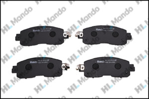 Изображение 5, MPN18 Колодки тормозные NISSAN Teana (14-) передние (4шт.) MANDO