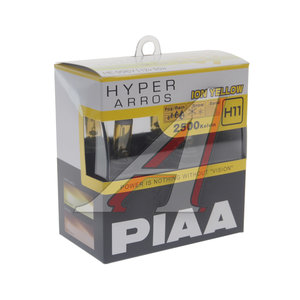 Изображение 1, HE-996Y-H11 Лампа 12V H11 55W PGJ19-2 2500K бокс (2шт.) Hyper Arros Ion Yellow PIAA