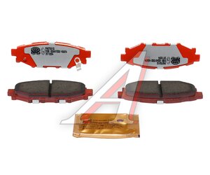 Изображение 1, PN7501S Колодки тормозные SUBARU Impreza (07-) задние (Sport) (4шт.) NIBK