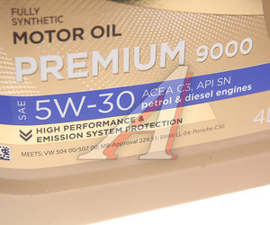 Изображение 2, 600229 Масло моторное Premium 9000 C3/SN 5W30 синт.4+1л SINTEC