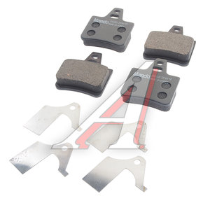 Изображение 1, MPC03 Колодки тормозные PEUGEOT 306 (94-01) задние (4шт.) MANDO
