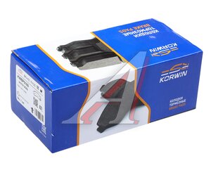 Изображение 4, KWBP0169 Колодки тормозные GREAT WALL Hover передние (4шт.) KORWIN