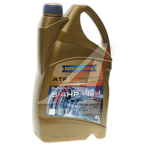 Изображение 1, 1212104-004 Масло трансмиссионное ATF для АКПП 5/4 HP Fluid синт.4л RAVENOL