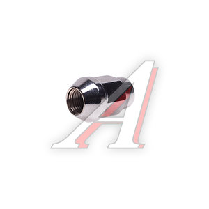 Изображение 2, 12х1/2х19 Гайка колеса М12х1/2"х35 конус закрытая ключ 19мм MEGAPOWER