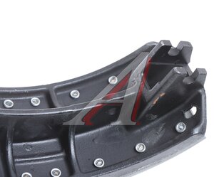 Изображение 4, 53229-3501090-41 Колодки тормозные КАМАЗ-53229 литые (длинная накладка) (1шт.) АШ