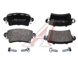 Изображение 2, MBF015027 Колодки тормозные OPEL Movano (01-) задние (4шт.) MANDO